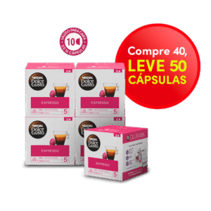 COMBO ESPRESSO LEVE 50 PAGUE 40 CÁPSULAS