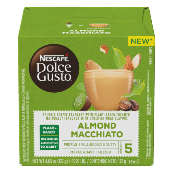 MACCHIATO AMÊNDOAS VEGANO 12 CÁPSULAS