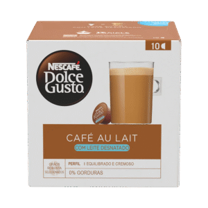 CAFÉ AU LAIT DESNATADO 10 CÁPSULAS