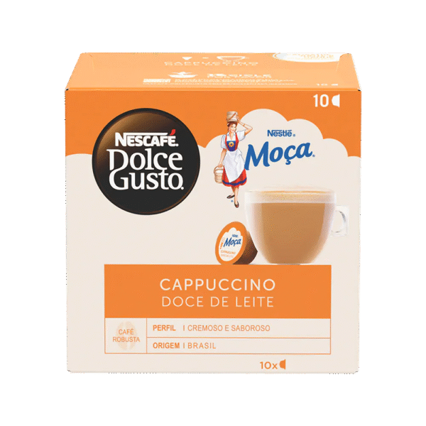CAPPUCCINO MOÇA DOCE DE LEITE 10 CÁPSULAS