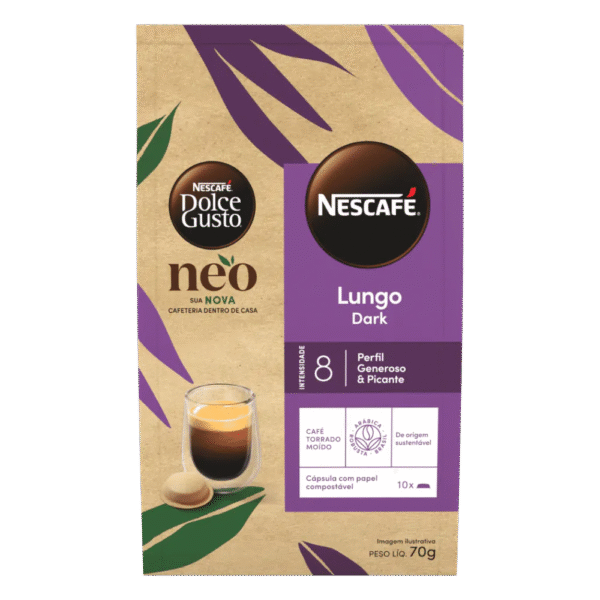 NEO Lungo Dark 10 Cápsulas