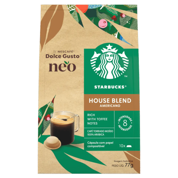 NEO Starbucks® Americano House Blend 10 CÁPSULAS