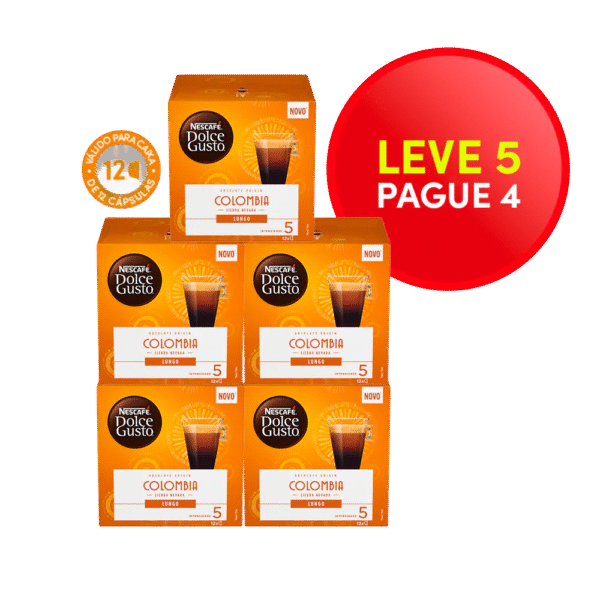 COMBO ORIGENS DO MUNDO COLÔMBIA COMPRE 5 CAIXAS E PAGUE 4